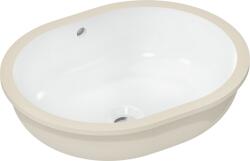 Hansgrohe Xuniva U Alsórögzítésű mosdókagyló 450/350 csapfurat és túlfolyó nélkül, SmartClean Fehér 61050450 (61050450)