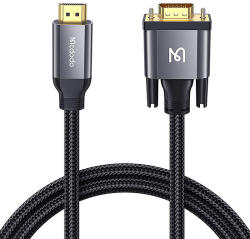 Mcdodo CA-7770 HDMI-VGA Adapter 2m Fekete - fizz