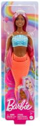 Mattel Papusa sirena cu accesorii, Barbie, Rosu, HRR04