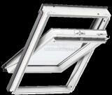  Velux, Tetőtéri ablak, GLU MK04 0061, 3-rétegű üveg, műanyag bevonat fa maggal, 78x98 cm