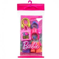 Mattel Set accesorii cu pantofi si gentuta, Barbie, HWV74 Papusa Barbie