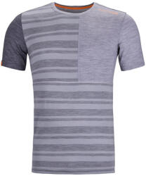 ORTOVOX 185 Rock'N'Wool Short Sleeve M férfi funkcionális póló S / szürke