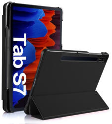 Samsung Tab S8 LTE (SM-X706), Galaxy Tab S8 WIFI (SM-X700), Galaxy Tab S7 LTE 5G (SM-T876), Tablet tok, Asztali tartó, Fekete