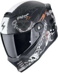 Scorpion Casca moto integrala Scorpion COVERT FX SKULLZ mat negru-gri-auriu (SCRP186-502-366) - motozem - 1 581,40 RON