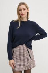 Tommy Hilfiger pulóver könnyű, női, sötétkék, WW0WW43202 - sötétkék M