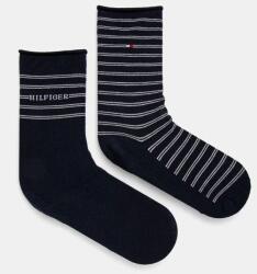 Tommy Hilfiger zokni 2 pár sötétkék, női, 701229853 - sötétkék 35/38