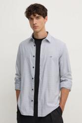 Giorgio Armani ing férfi, galléros, szürke, regular, 6DZC30 ZN5UZ - szürke M - answear - 28 990 Ft