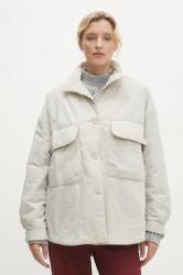 Answear. LAB rövid kabát női, szürke, átmeneti, oversize - szürke S/M - answear - 11 990 Ft