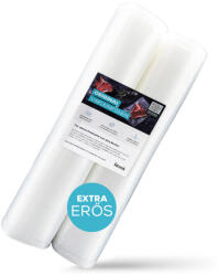 LAVA extra erős texturált vákuumfólia tekercsek - 20cm x 6m (2db/csom. ) (VL0111)