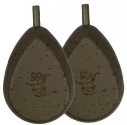 Korda Flat Pear Inline ólom 2db 3oz/84g (FPIB3)