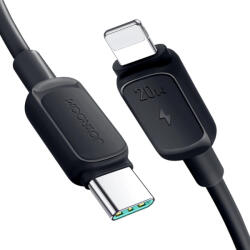 JOYROOM USB-C - Lightning Multi-Color Kábel - 1.2m 20W - Fekete (S-CL020A111B)