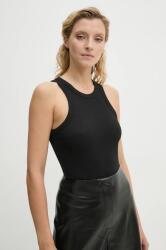Nanushka top HERVE női, fekete, NW24PFTP24851 - fekete M