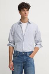 Benetton pamut ing férfi, galléros, fehér, regular, 53ZDUQ04A - fehér XXL - answear - 13 990 Ft