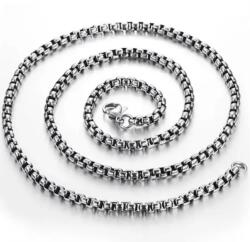 HARAHU TA-34561 nyaklánc - Ezüst/100cm/2mm KP34561