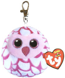 Ty Squish-a-Boos Pinky a bagoly clip 8, 5 cm (39563)