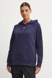 Under Armour felső sötétkék, női, sima, kapucnis - sötétkék L