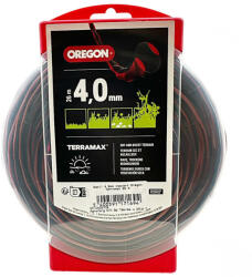 Oregon Scientific ® fűkasza damil ∅ 4.0 mm csavart TerraMax ⇔ 26 méter - 636776 - eredeti