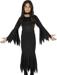 Fiestas Guirca Gyerek jelmez - Morticia Addams ruha Méret - gyermek: S: 101-109 cm (78398)