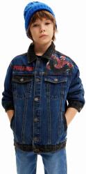 Desigual gyerek farmerkabát SPIDERMAN sötétkék, 24WBED02 - sötétkék 164