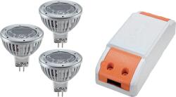 ELMARK LED Driver, 12W+ 3X LED1 3W 2700K MR16, Elmark, 99SET3LED235 (99SET3LED235)