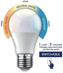 Horozk Electrik Bec Led 10w E27 3 Cct 3000k/4000k/6400k 175-250v Combo-10 Horoz 001-073-0010-010 (0led-001-073-0010-010)