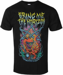 ROCK OFF Tricou pentru bărbați Bring Me The Horizon - Smoking Dinosaur - NEGRU - ROCK OFF - BMTHTS98MB