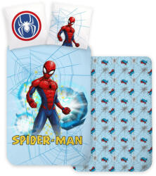 Brandmac Pókember Light Blue ágyneműhuzat 140×200cm, 70×90 cm (BRM017443) - kidsfashion