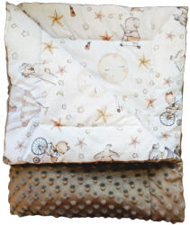 Minky baba takaró Cirkuszi állat mintás 75 x 100 cm -es méretű