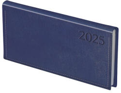 TOPTIMER Zsebnaptár TOPTIMER Traditional T030 fekvő fehér lapos kék 2025 (23_0720003)