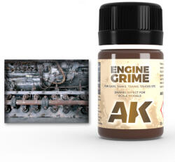 AK Interactive ENGINE GRIME EFFECTS (AK082)