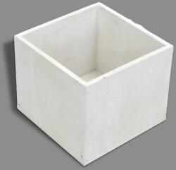 Dekoláda fehér kocka 13x13cm - kosarbolt