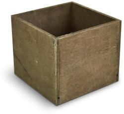  Dekoláda rusztikus kocka 13x13cm - kosarbolt