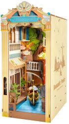 Rolife Puzzle 3D, Cotor de carte DIY Venetia romantica, Rolife, 110 piese