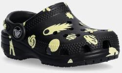 Crocs gyerek papucs CLASSIC GLOW SPACE CLOG fekete, 210358 - fekete 20/21