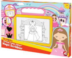 AS Tabla magnetica magic scribbler baby princess