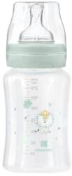 KikkaBoo Бебешко шише Kikkaboo - Jungle King, РР, 240 ml, Mint (31302020130)