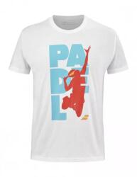 Babolat Tricou barbati Babolat Exercise Padel - Alb (6MS22441-1000b)