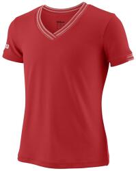 Wilson Tricou Wilson Team V-Neck, fete, rosu (WRA770102SM)