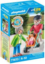 Playmobil Grandparents With Baby 71613
