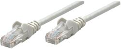 Manhattan Network Patch Cable - Cat6 - 1.5m - Grey - Copper - S/FTP - LSOH / LSZH - PVC - RJ45 - Gold Plated Contacts - Snagless - Booted - Lifetime Warranty - Polybag - 1.5 m - Cat6 - S/FTP (S-STP) - RJ-45 - R
