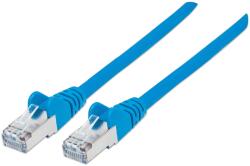 Intellinet Network Patch Cable - Cat6 - 10m - Blue - Copper - S/FTP - LSOH / LSZH - PVC - RJ45 - Gold Plated Contacts - Snagless - Booted - Lifetime Warranty - Polybag - 10 m - Cat6 - S/FTP (S-STP) - RJ-45 - RJ-