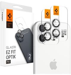 Spigen Apple iPhone 16 Plus Spigen optik pro kameravédő üveg 2db (9h, csak lencse) átlátszó (AGL08531)