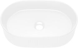 Comad Beyond lavoar 48x32.5 cm ovale de blat alb luciu BEYOND 5 WHITE ( E-6564 ) (BEYOND5WHITEE6564)