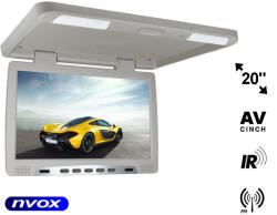 NVOX Monitor podwieszany podsufitowy LCD 20cali cali LED FM IR VGA. . . (NVOX RF2090 GR) (NVOX RF2090 GR) Monitor de masina