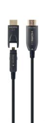 Gembird CCBP-HDMID-AOC-20M AOC High speed HDMI D-A cable with Ethernet AOC Premium Series 20m Black (CCBP-HDMID-AOC-20M) - pcland