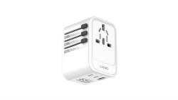 LDNIO Utazó adapter 65W, Fehér