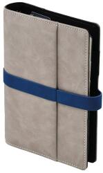 SATURNUS Kalendárium, gyűrűs, betétlapokkal, "L", műbőr, SATURNUS, "225", szürke-kék 26SL225-005 (26SL225-005)