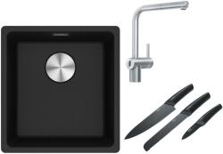Franke Készlet konyhai csaptelep Franke Atlas Neo Sensor 115.0625. 523, gránit mosogató Franke Maris 125.0687. 249, 112.0545. 792