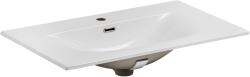 Comad Sky mosdótál 80x46 cm négyszögletes süllyesztett fehér fényes SKY 80-8099 (SKY808099)