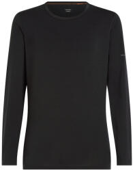 Icebreaker M Mer Core Heavyweight LS Crewe férfi funkcionális póló XL / fekete